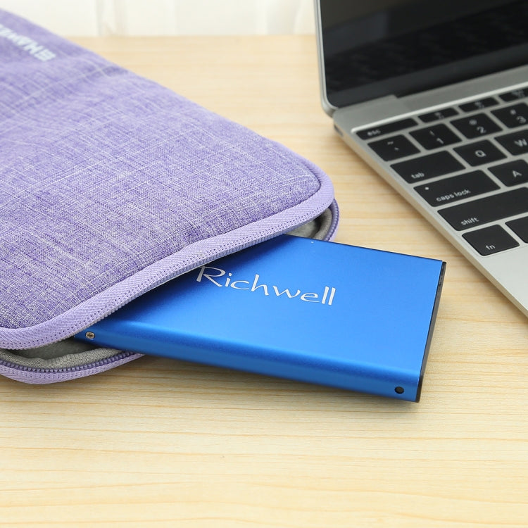 Richwell SATA R2-SATA-1TGB 1TB 2.5 inch USB3.0 Super Speed Interface Mobile Hard Disk Drive(Blue) - External Hard Drives by Richwell | Online Shopping UK | buy2fix