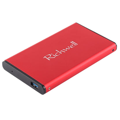 Richwell SATA R2-SATA-160GB 160GB 2.5 inch USB3.0 Super Speed Interface Mobile Hard Disk Drive(Red) - External Hard Drives by Richwell | Online Shopping UK | buy2fix