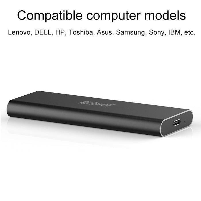 Richwell SSD R280-SSD-480GB 480GB Mobile Hard Disk Drive for Desktop PC(Black) - External Solid State Drives by Richwell | Online Shopping UK | buy2fix