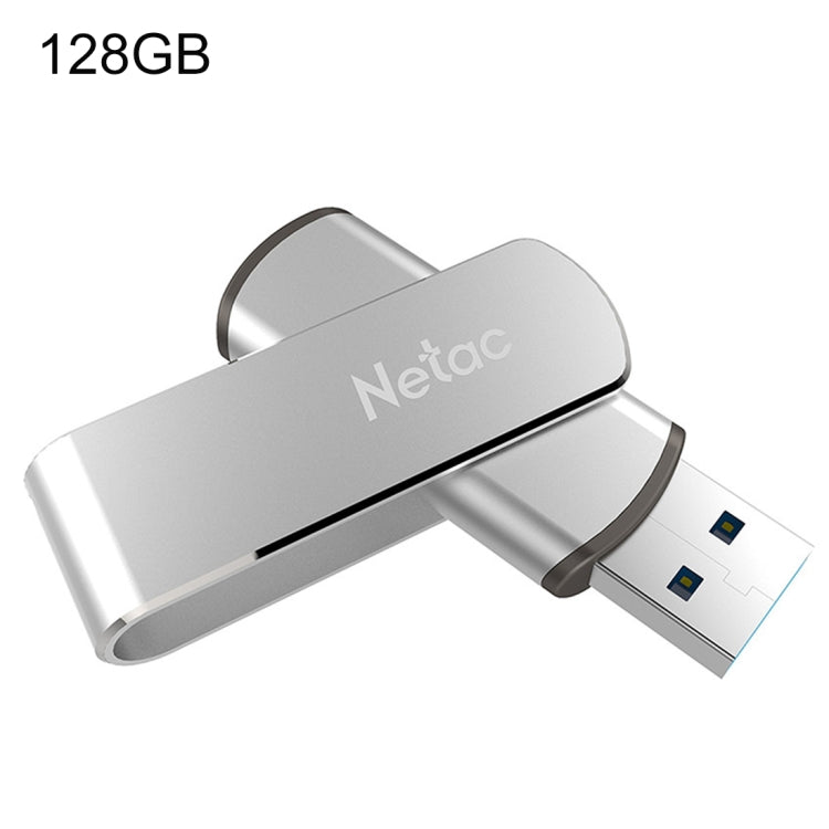 Netac U388 128GB USB 3.0 Twister Secure Encryption Flash Disk - USB Flash Drives by Netac | Online Shopping UK | buy2fix