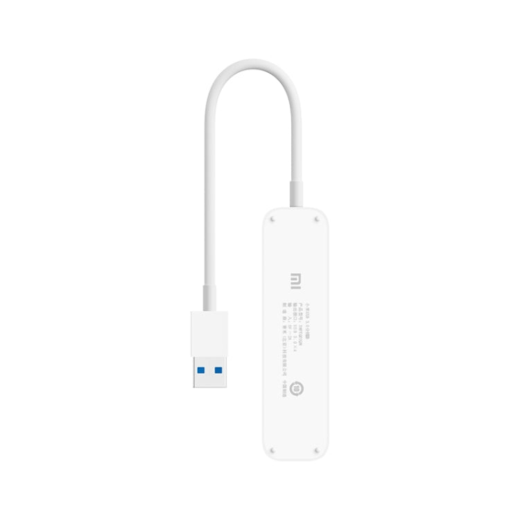 Original Xiaomi 4 Ports USB3.0 Hub with Stand-by Power Supply Interface USB Hub Extender Extension Connector Adapter(White) - Lan Cable and Tools by Xiaomi | Online Shopping UK | buy2fix