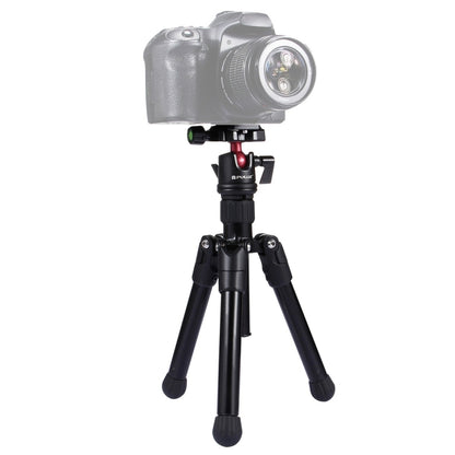 PULUZ  Pocket Mini Microspur Photos Magnesium Alloy Tripod Mount with 360 Degree Ball Head  for DSLR &  Digital Camera, Adjustable Height: 24.5-57cm, Load Max: 3kg - Tripods by PULUZ | Online Shopping UK | buy2fix