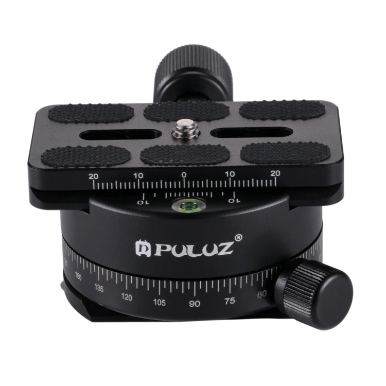 PULUZ Aluminum Alloy 360 Degree Rotation Panorama Ball Head with Quick Release Plate for Camera Tripod Head - Camera Accessories by PULUZ | Online Shopping UK | buy2fix