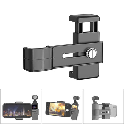 PULUZ Smartphone Fixing Clamp 1/4 inch Holder Mount Bracket for DJI OSMO Pocket / Pocket 2 - DJI & GoPro Accessories by PULUZ | Online Shopping UK | buy2fix