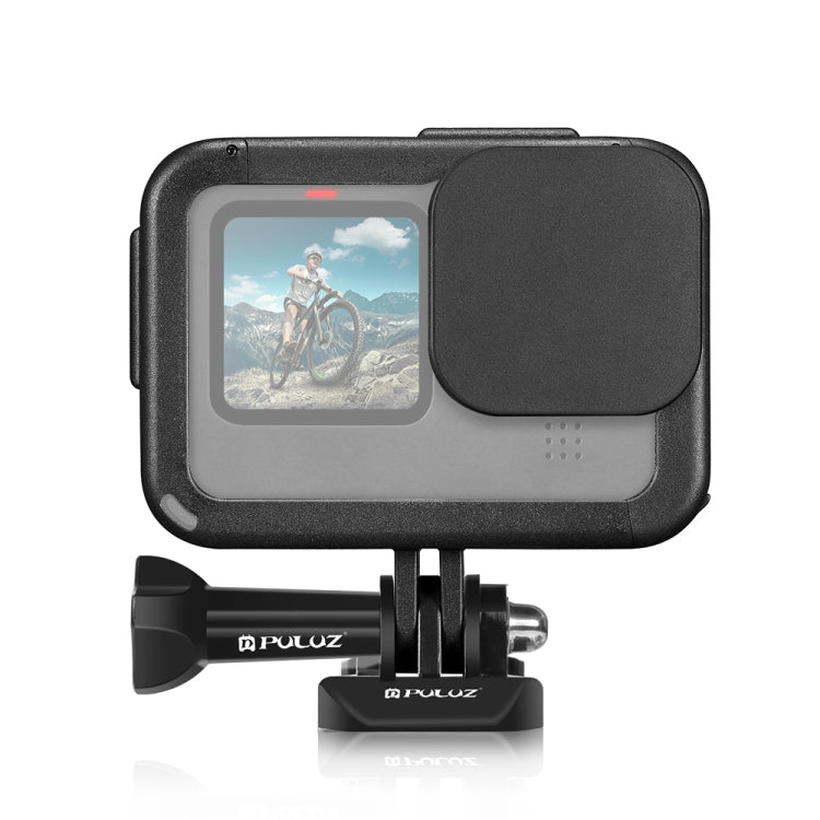 PULUZ Frame Expansion PA Cage with Side Interface Cover for Gopro Hero11 Black / HERO10 Black /9 Black(Black) - DJI & GoPro Accessories by PULUZ | Online Shopping UK | buy2fix