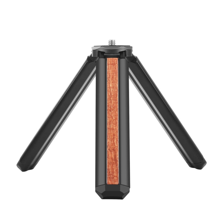 PULUZ Inlaid Wood Desktop Vlogging Live Tripod Holder (Black) - Tripods by PULUZ | Online Shopping UK | buy2fix