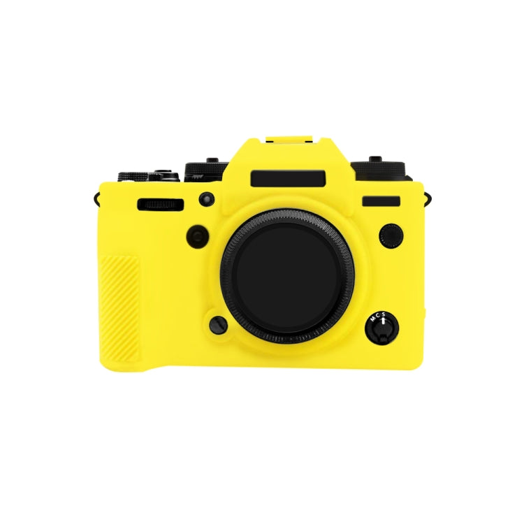 PULUZ Soft Silicone Protective Case for Fujifilm X-T4(Yellow) - Protective Case by PULUZ | Online Shopping UK | buy2fix