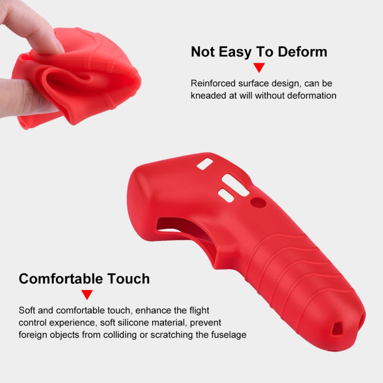 For DJI RC Motion 2 / DJI Avata / FPV Rocker PULUZ Silicone Protective Case(Red) - Cases & Bags by PULUZ | Online Shopping UK | buy2fix