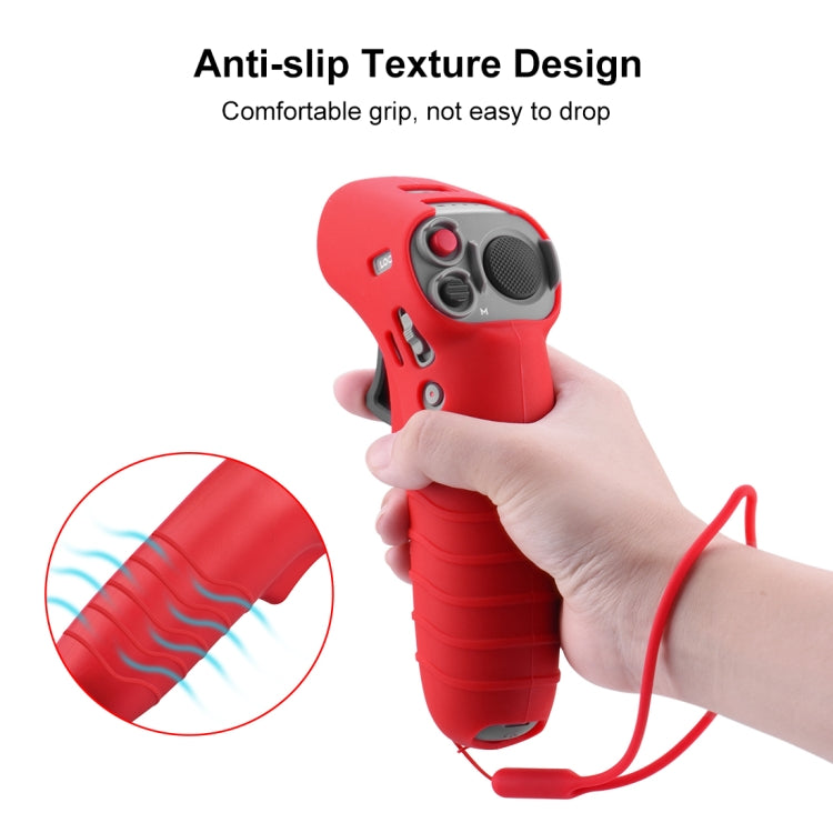 For DJI RC Motion 2 / DJI Avata / FPV Rocker PULUZ Silicone Protective Case(Red) - Cases & Bags by PULUZ | Online Shopping UK | buy2fix