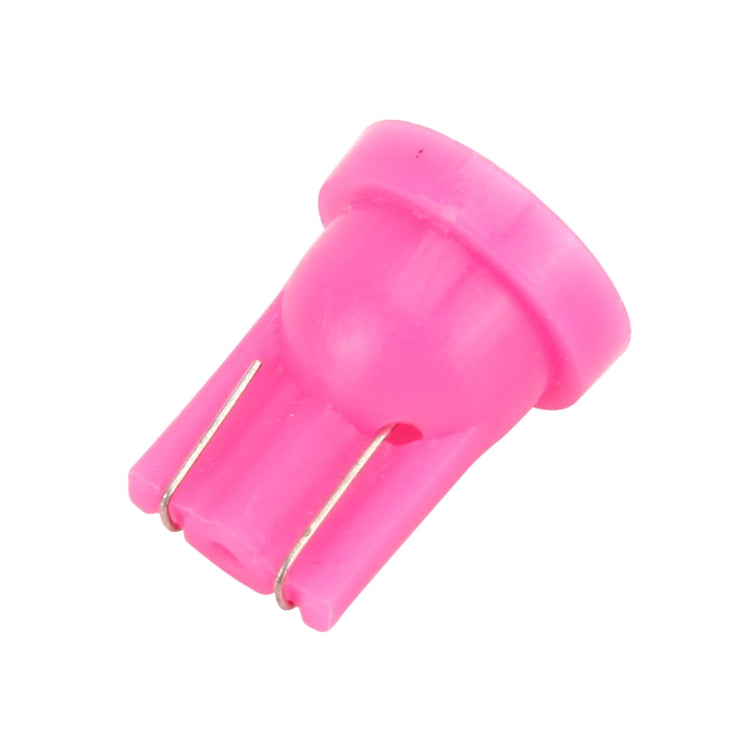 10 PCS T10 8 LED Car Signal Light Bulb(Pink Light) - In Car by buy2fix | Online Shopping UK | buy2fix