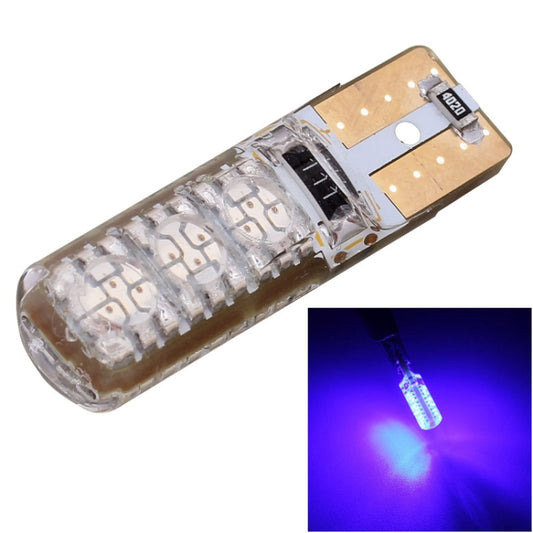 10 PCS T10 3W 300LM Silicone 6 LED SMD 5050 Car Clearance Lights Lamp, DC 12V - In Car by buy2fix | Online Shopping UK | buy2fix