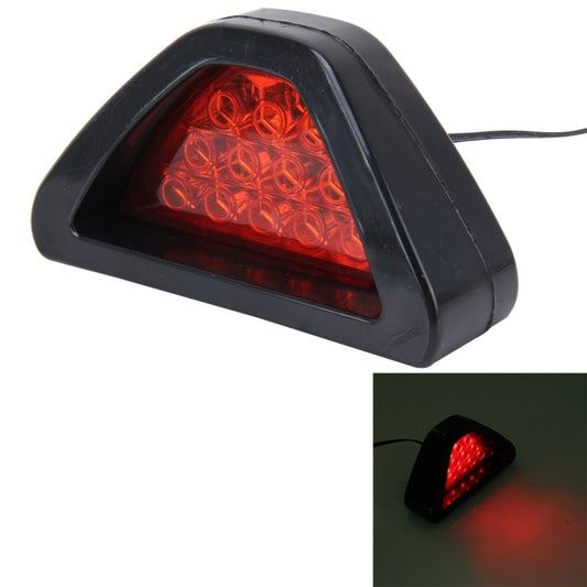 Red 12 LED Brake Lamp for Vehicle (DC 12V) - In Car by buy2fix | Online Shopping UK | buy2fix