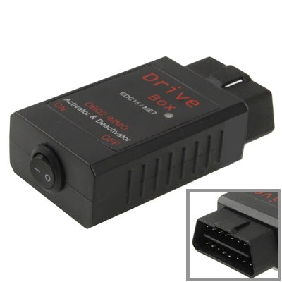 VAG Drive Box Bosch EDC15/ME7 OBDII IMMO Deactivator Activator(Black) - In Car by buy2fix | Online Shopping UK | buy2fix
