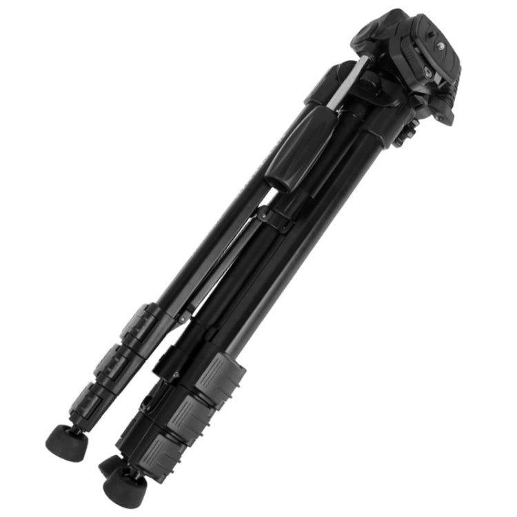 YUNTENG Camera Tripod with 3-dimensional Damping Head (VCT-690RM)(Black) - Camera Accessories by buy2fix | Online Shopping UK | buy2fix