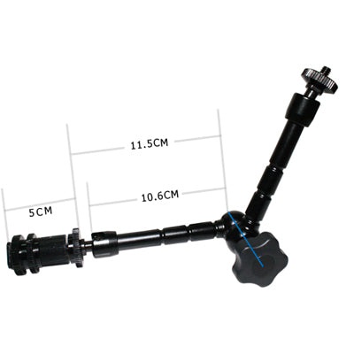 11 inch Articulating Magic Arm for LCD Field Monitor / DSLR Camera / Video lights(Black) - Camera Accessories by buy2fix | Online Shopping UK | buy2fix