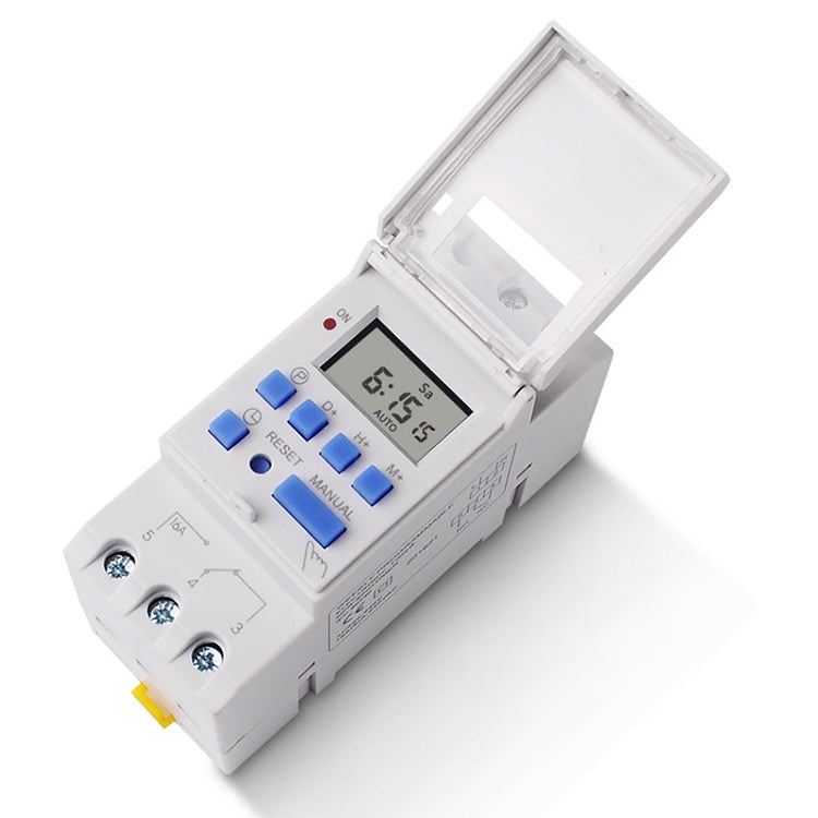 Multifunction Weekly Programmable Electronic Timer(White) - Consumer Electronics by buy2fix | Online Shopping UK | buy2fix