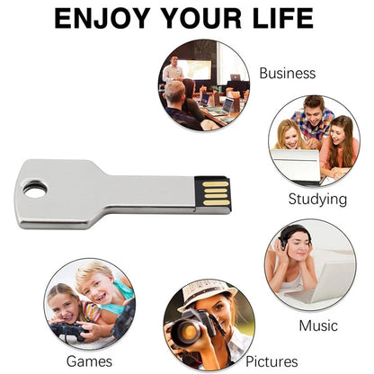 2GB Key USB Flash Disk - Computer & Networking by buy2fix | Online Shopping UK | buy2fix