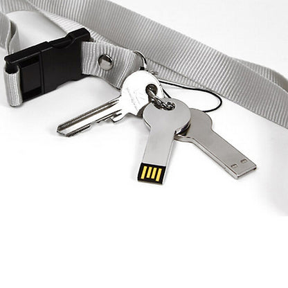 Metal Series Mini USB 2.0 Flash Disk with Keychain (4GB) - Computer & Networking by buy2fix | Online Shopping UK | buy2fix