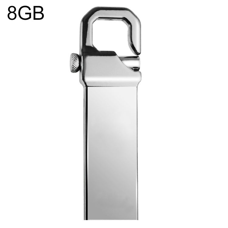 8GB Metallic Keychains Style USB 2.0 Flash Disk - Computer & Networking by buy2fix | Online Shopping UK | buy2fix