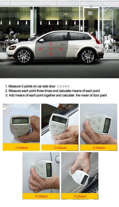 BENETECH GM210 Film/Coating Thickness Gauge - Coating Thickness Gauge by BENETECH | Online Shopping UK | buy2fix