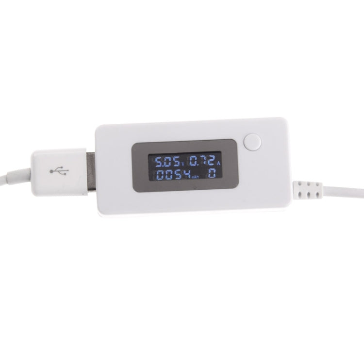 KCX-017 Mini Mobile Power Capacity Tester(White) - Consumer Electronics by buy2fix | Online Shopping UK | buy2fix