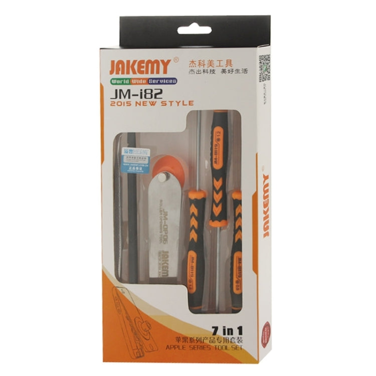 JM-i82 7 in 1 Professional Screwdriver Set Spudger Prying Opening Tool Kit for Mobile Phone / Tablets Repair - Screwdriver Set by JAKEMY | Online Shopping UK | buy2fix