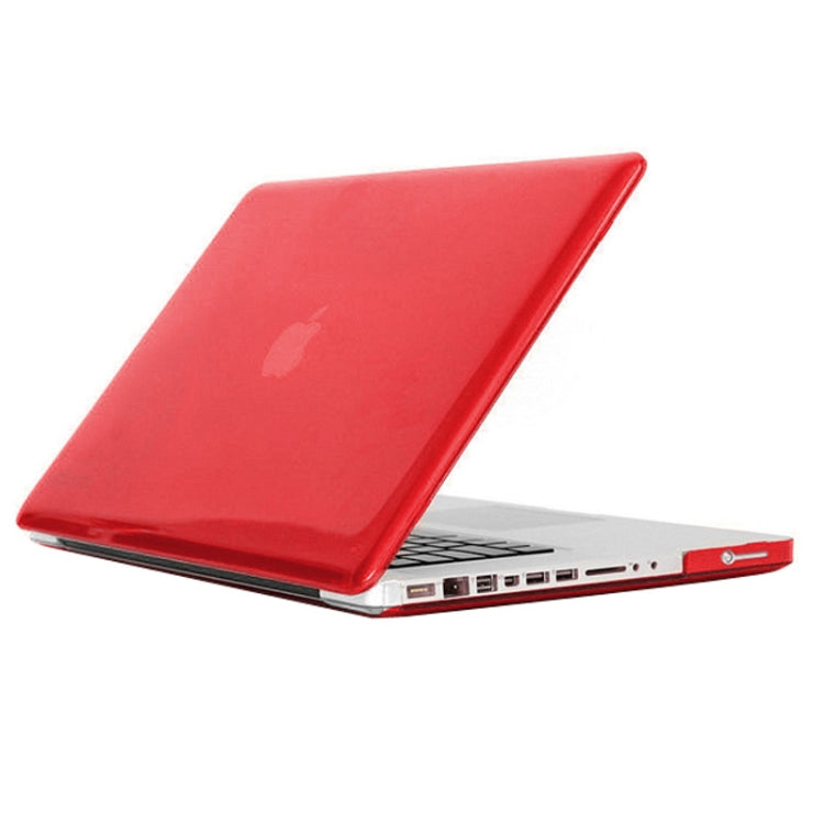 Hard Crystal Protective Case for Macbook Pro 15.4 inch(Red) - MacBook Pro Cases by buy2fix | Online Shopping UK | buy2fix