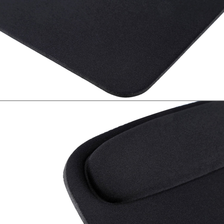 Cloth Wrist Rest Mouse Pad(Black) - Computer & Networking by buy2fix | Online Shopping UK | buy2fix