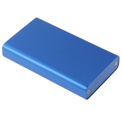 6gb/s mSATA Solid State Disk SSD to USB 3.0 Hard Disk Case(Blue) -  by buy2fix | Online Shopping UK | buy2fix