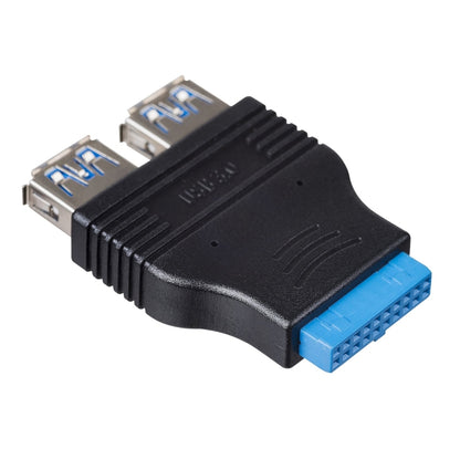 2 x USB 3.0 AF to 20 Pin Adapter - USB 3.0 by buy2fix | Online Shopping UK | buy2fix