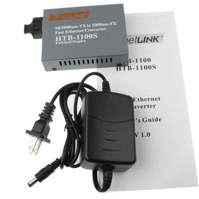 Single-mode Fast Ethernet Fiber Transceiver - Fiber Receiver by buy2fix | Online Shopping UK | buy2fix