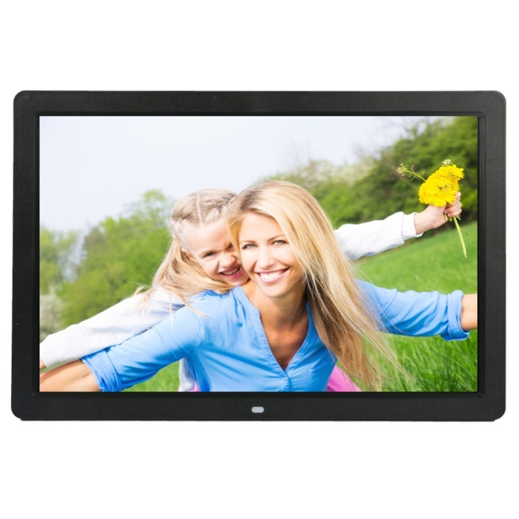 17 inch HD 1080P LED Display Multi-media Digital Photo Frame with Holder & Music & Movie Player, Support USB / SD / MS / MMC Card Input(Black) - 15 inch Above by buy2fix | Online Shopping UK | buy2fix