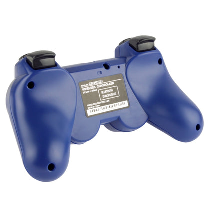 Double Shock III Wireless Controller, Manette Sans Fil Double Shock III for Sony PS3, Has Vibration Action(with logo)(Blue) - Gamepads by buy2fix | Online Shopping UK | buy2fix