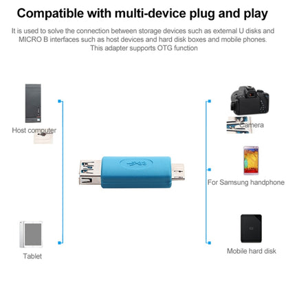 Micro USB 3.0 to USB 3.0 AF Adapter with OTG Function, For Galaxy Note III / N9000 - OTG Adapter by buy2fix | Online Shopping UK | buy2fix