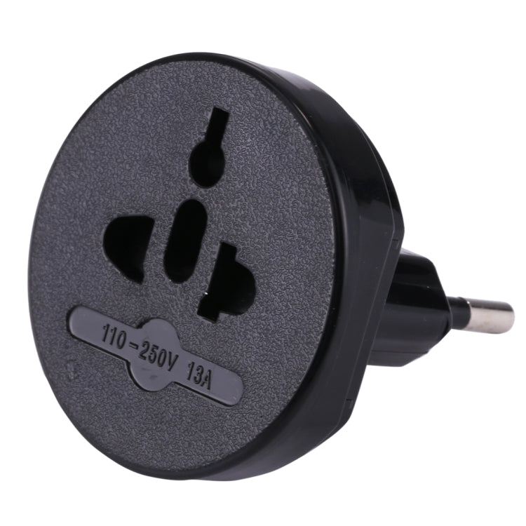 All in 1 EU + AU + UK + US Plug Travel Universal Adaptor(Black) - Consumer Electronics by buy2fix | Online Shopping UK | buy2fix
