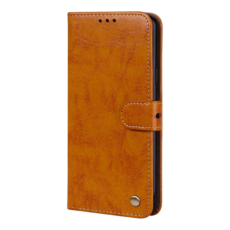 For Galaxy S9 Plus Oil Wax Texture Horizontal Flip Leather Case with Holder & Card Slots & Wallet(Brown) - Galaxy Phone Cases by buy2fix | Online Shopping UK | buy2fix