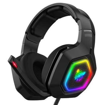 ONIKUMA K10 Computer Games Wired Headset with RGB LED Light - Multimedia Headset by ONIKUMA | Online Shopping UK | buy2fix