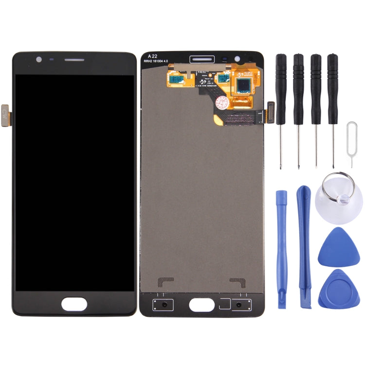 For OnePlus 3 (A3003 Version) Digitizer Full Assembly Original LCD Screen (Black) - LCD Screen by buy2fix | Online Shopping UK | buy2fix