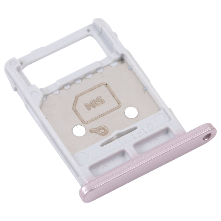 SIM Card Tray + Micro SD Card Tray for Samsung Galaxy Tab S7 FE SM-T736(Pink) - Repair & Spare Parts by buy2fix | Online Shopping UK | buy2fix
