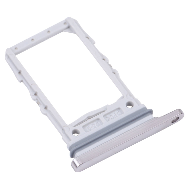 For Samsung Galaxy Z Flip4 SM-F721B Original SIM Card Tray (Silver) - Repair & Spare Parts by buy2fix | Online Shopping UK | buy2fix