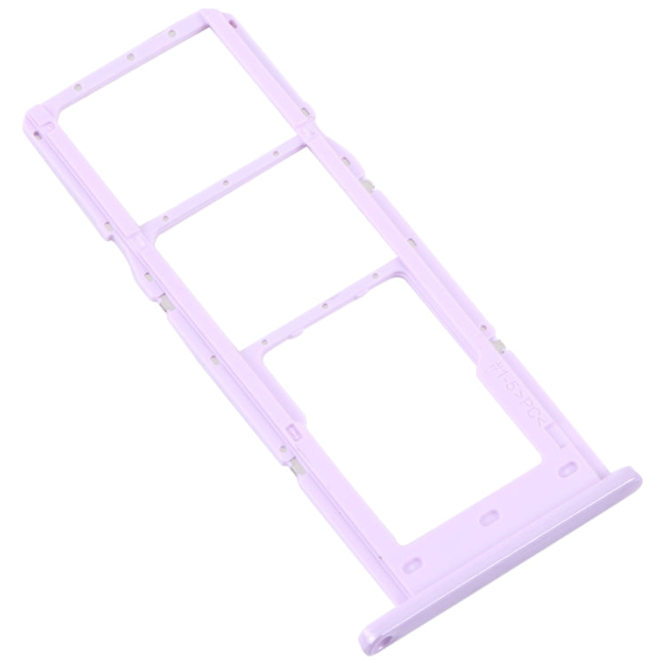 For Samsung Galaxy F14 5G Original SIM Card Tray + SIM Card Tray + Micro SD Card Tray (Purple) - Repair & Spare Parts by buy2fix | Online Shopping UK | buy2fix