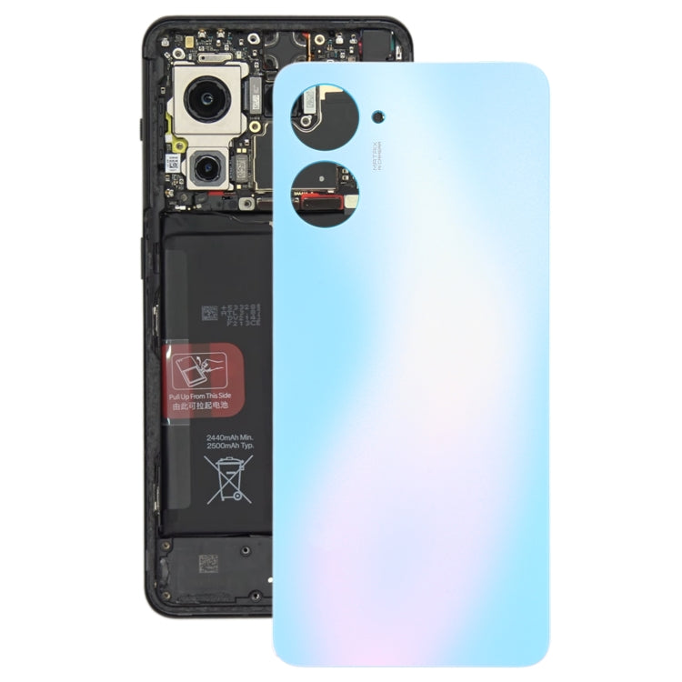 For Realme 10 Pro Original Battery Back Cover(Blue) - Back Cover by buy2fix | Online Shopping UK | buy2fix