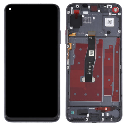 Original LCD Screen For Honor 20 / Huawei Nova 5T Digitizer Full Assembly with Frame(Black) - Repair & Spare Parts by buy2fix | Online Shopping UK | buy2fix