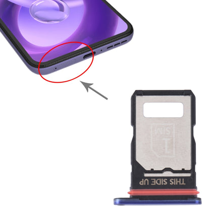 For Motorola Edge 30 Neo Original SIM Card Tray + SIM Card Tray (Purple) - Repair & Spare Parts by buy2fix | Online Shopping UK | buy2fix