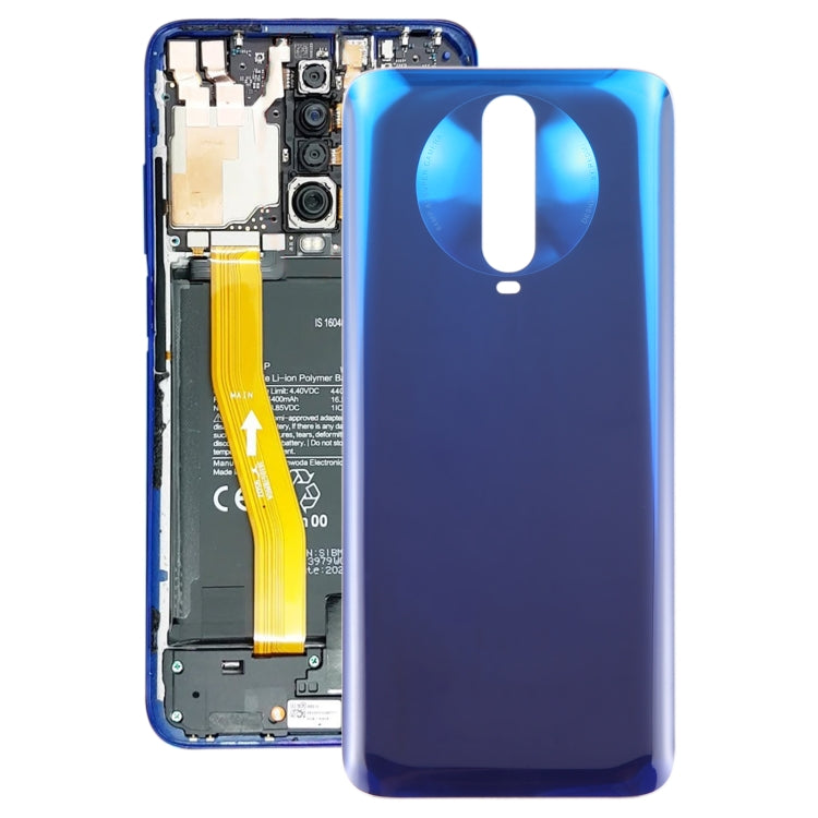 For Xiaomi Poco X2 OEM Glass Battery Back Cover(Blue) - Back Cover by buy2fix | Online Shopping UK | buy2fix