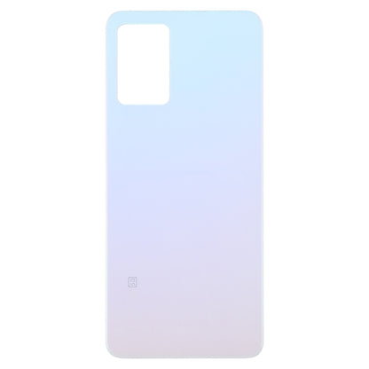 For Xiaomi Redmi Note 11 Pro+ 5G India Glass Battery Back Cover(White) - Back Cover by buy2fix | Online Shopping UK | buy2fix