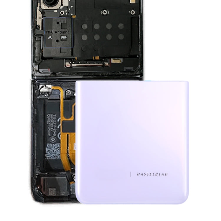 For OPPO Find N2 Flip Original Battery Back Cover(Purple) - Back Cover by buy2fix | Online Shopping UK | buy2fix