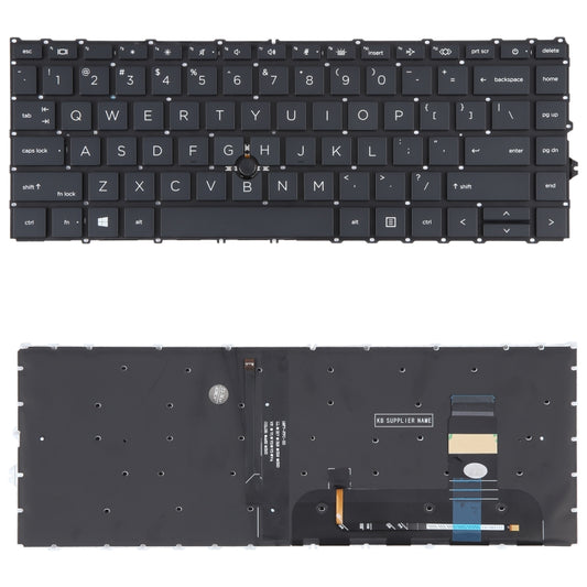 For HP Elitebook 840 G7 G8 745 G7 US Version Keyboard with Backlight and Pointing - Replacement Keyboards by buy2fix | Online Shopping UK | buy2fix