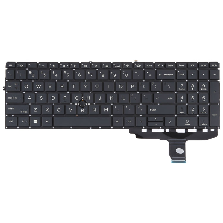 US Version Keyboard with Backlight and Pointing For HP ELITEBOOK 850 G7 G8 845 G7 G8 855 G7 G8 L89916-001 L89918 HPM19G1 - Replacement Keyboards by buy2fix | Online Shopping UK | buy2fix