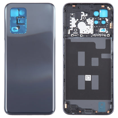 For Realme V13 Original Battery Back Cover with Middle Frame(Black) - Back Cover by buy2fix | Online Shopping UK | buy2fix